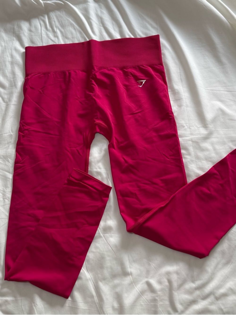 Gymshark Kids Magenta High-Waist Leggings